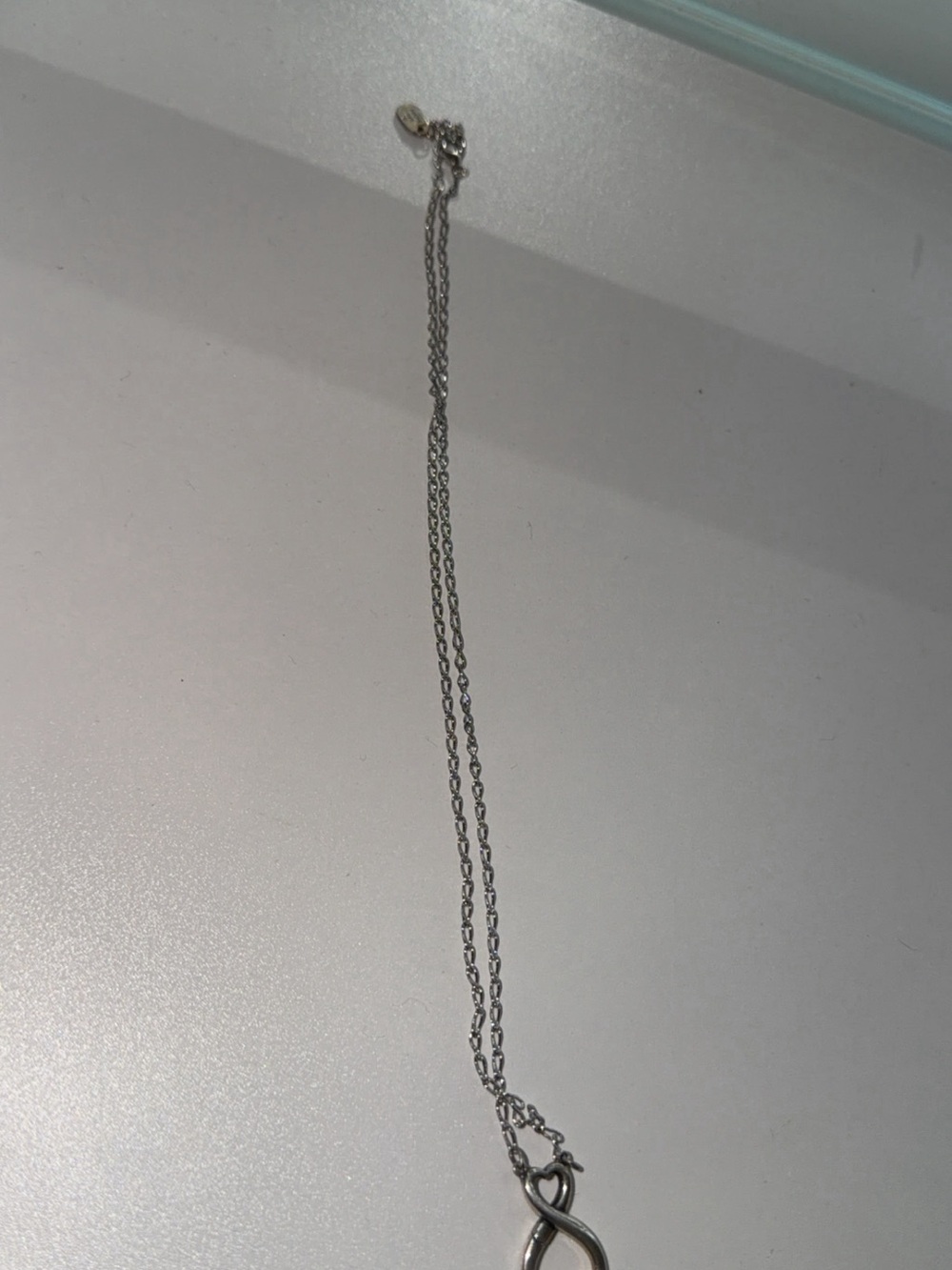 James Avery Silver Infinity Pendant Necklace
